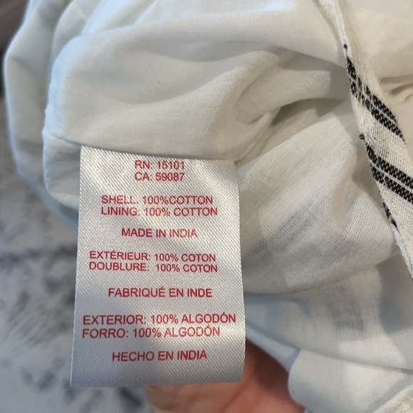 NWOT Red Carter Isla Stripe Maxi Swim Cover-Up - Picture 10 of 10